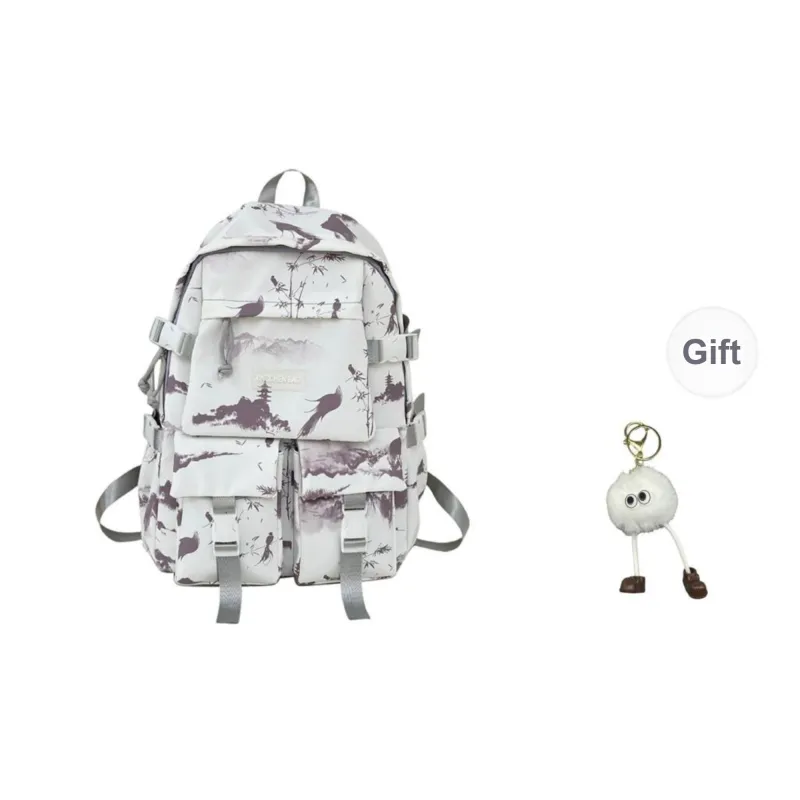 URBAN FOREST Nylon Backpack Unisex Multicolor-44