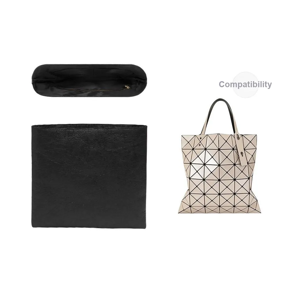 Lan Bao Fan DuPont Paper Bag Accessory Bag Insert Women's Black