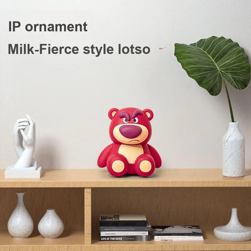 Disney Strawberry Bear Series Humidifier Aromatherapy Lamp Chibi Figures-10