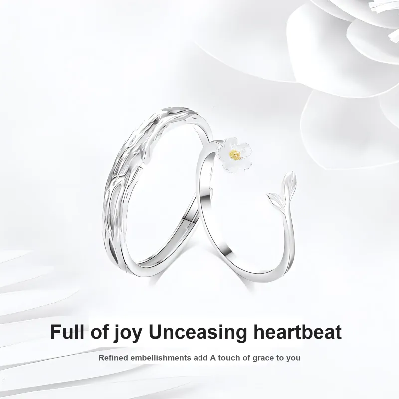 JUICY GRAPE S925 Silver Rings Unisex-2