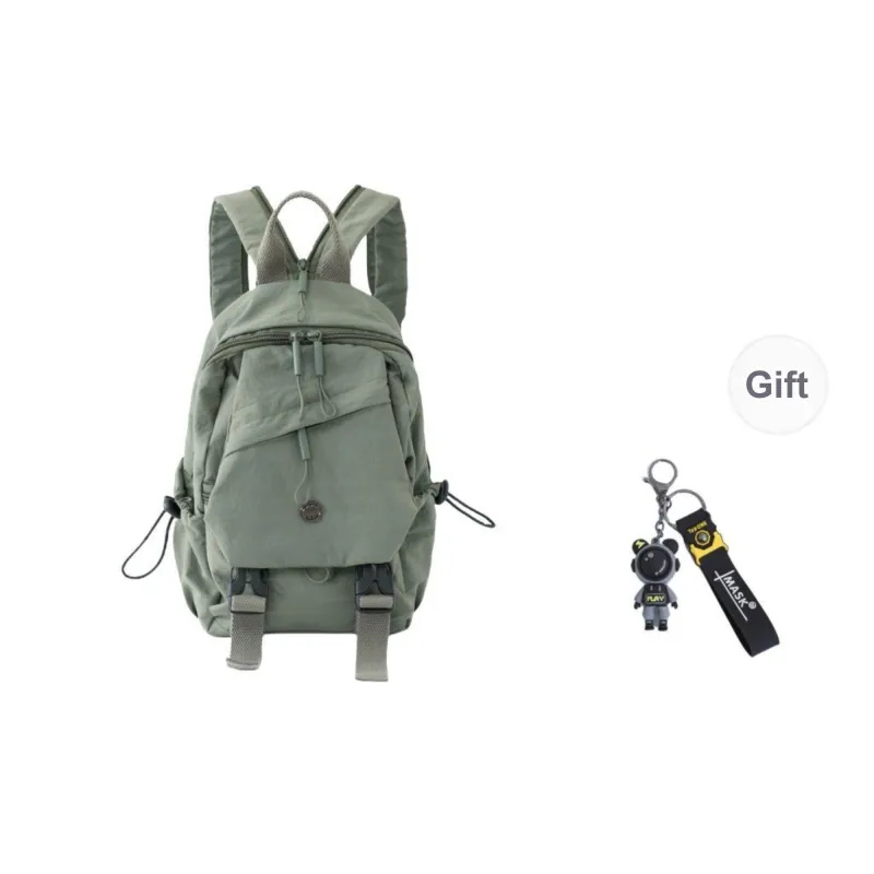 GOBLIN SHARKS 1759 Nylon Backpack Regular Unisex Gray/Black/Khaki/Green-15