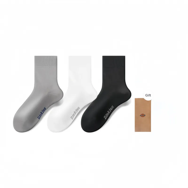 Dickies Mid-Calf Socks Unisex Gift Box Combination-12