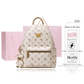NUCELLE PVC Backpack Large Size Women's Multicolor