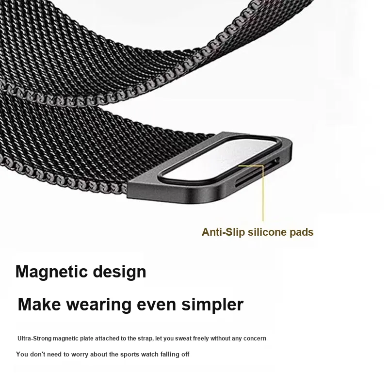 MUZHITIANKONG Compatibility With Huawei Watch Fit 4 Wristband Huawei Compatibility Watch Band Metal-1