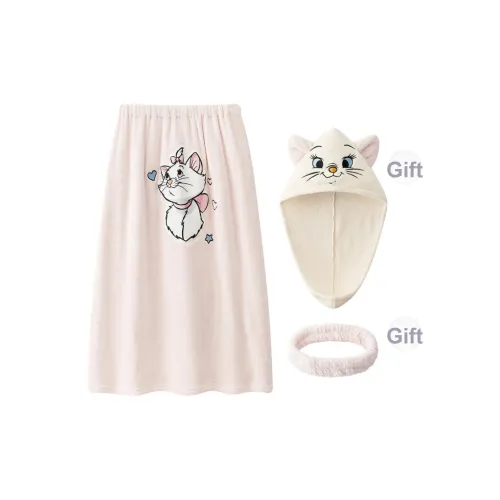 Gongdie X Disney Хлопальные халаты Женские Розовые