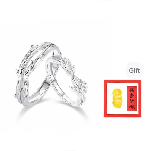 Chongqing Gold Store Alloy Rings Unisex