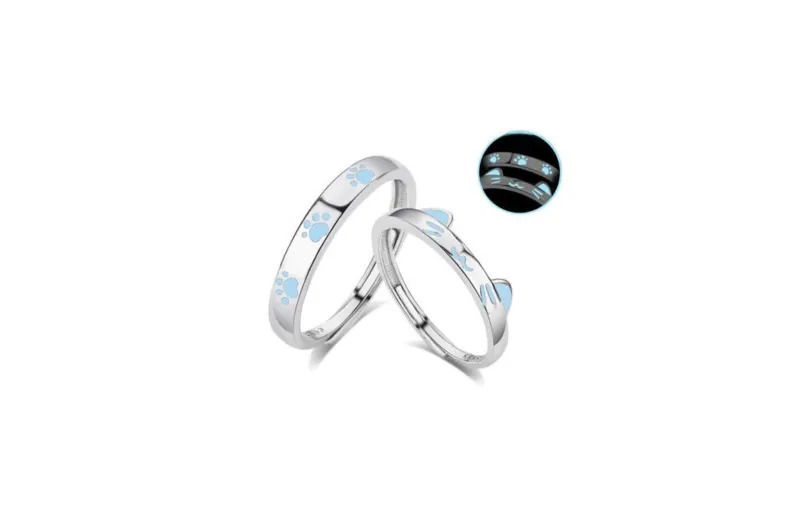 MISS TOOYA S999 Fine Silver Rings Unisex-0