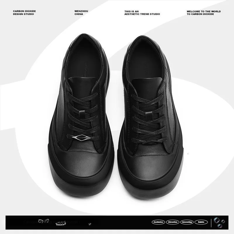 Baibianzhiheren Work Boots Unisex Black-3