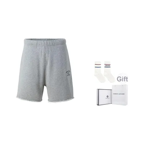 Charlie Luciano Повседневные шорты Унисекс Серый