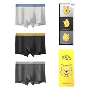 Disney Winnie The Pooh Series Underpants Men's 3 Pack