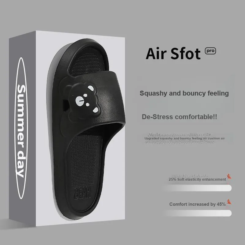 Foot Recreation Squashy And Bouncy Feeling Slippers-21
