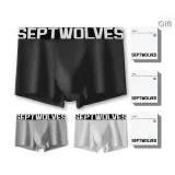 Box 3 Pack (Light Gray White+Black White+White)