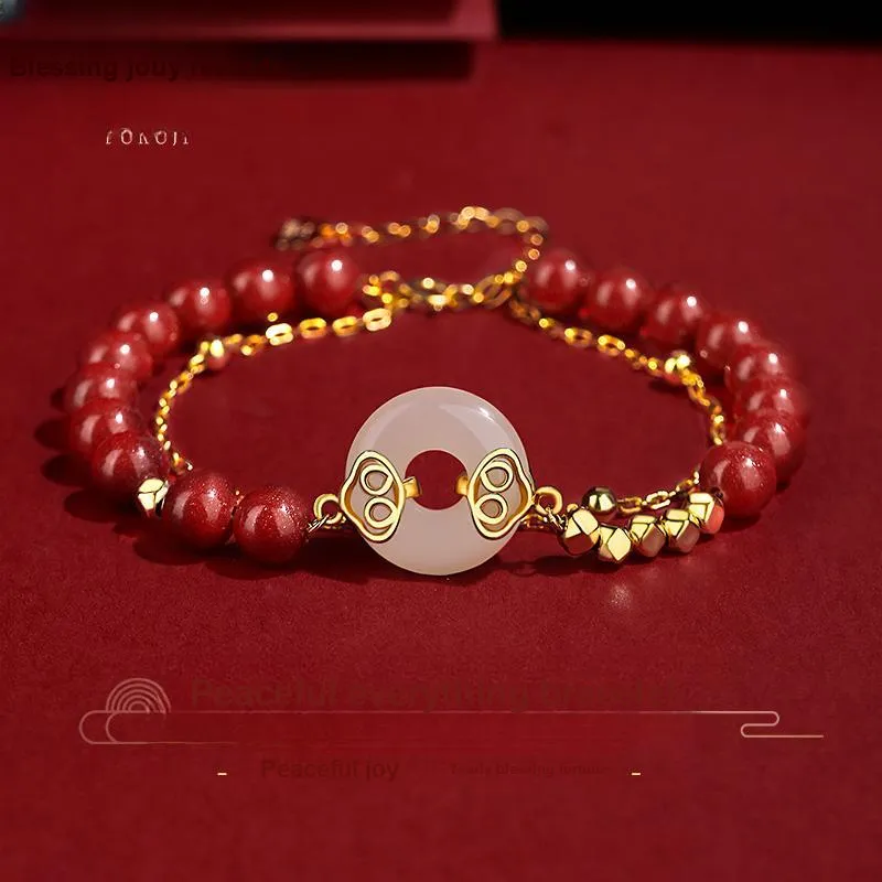 Fu Ru Ji Bracelets Pale Greenish White Jade Women's-1