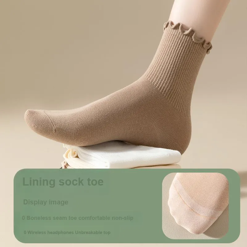 Top Melon Mid Calf Socks Women's 5 Pack-42