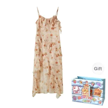 BRASS SCOUT Slip Dresses Women's Pink Shopping Bag