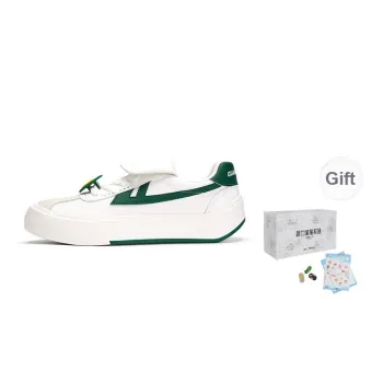 Warrior Sky Power City Travel Collection Flap Canvas Shoes Unisex White/Green