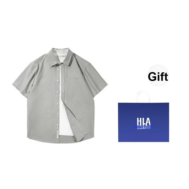 HLA The Mountain Is Not In The High Series Shirt Men's-1