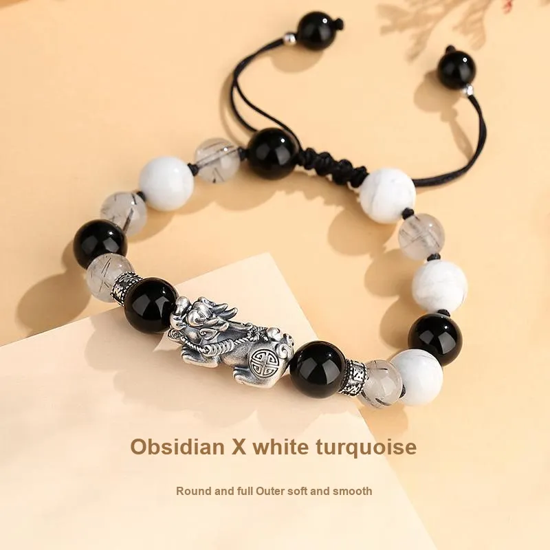 OONEE Obsidian Bracelets Unisex-3