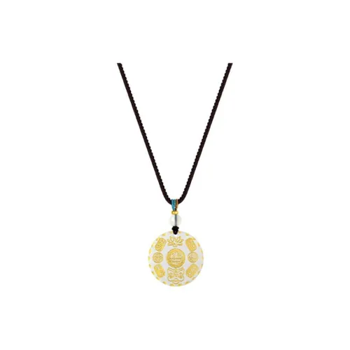 Heart Grass 999 Fine Silver Necklaces Women's