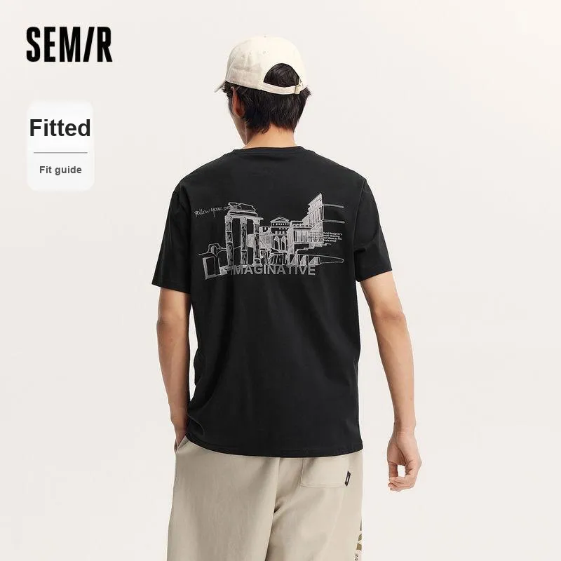 SEM/R Short Sleeved T Shirts Men's-8