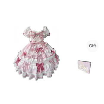 OUTDOORPRINCE Lolita Fashion Women's Pink