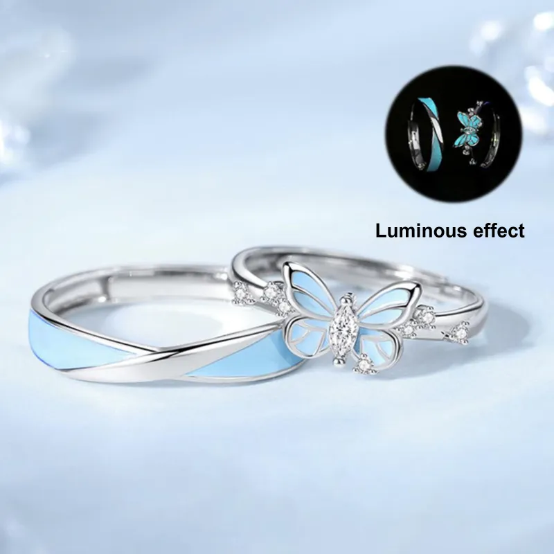 LAOYINFANG 925 Sterling Silver Rings Unisex-1