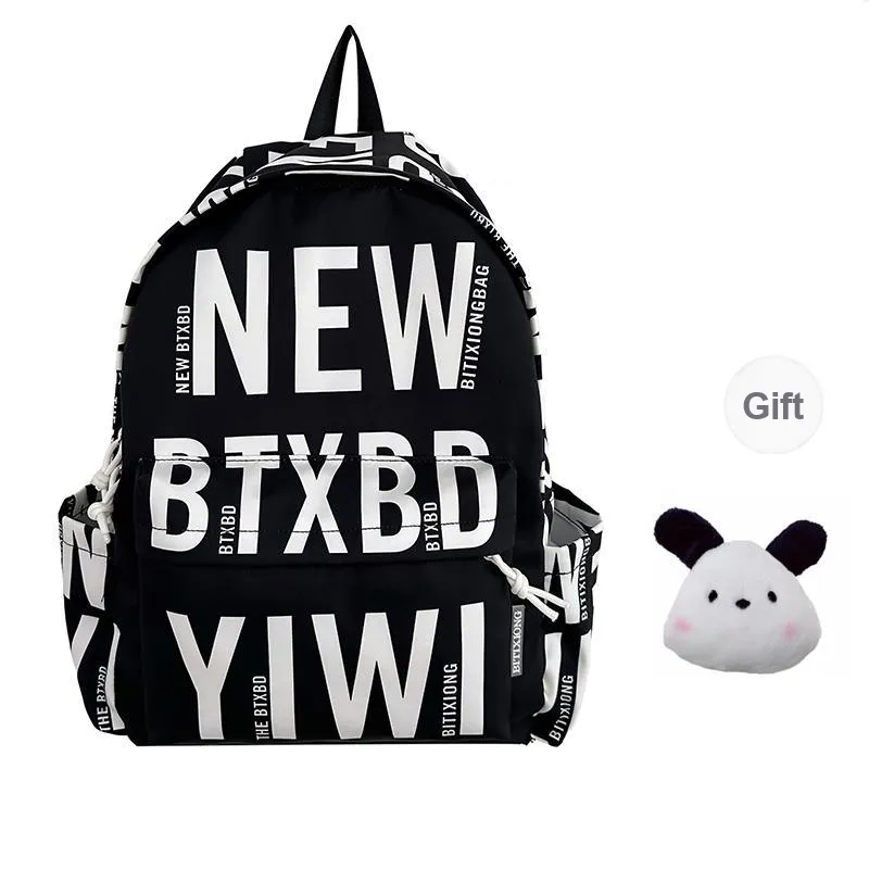 PAIBLOKS Nylon Backpack Unisex Multicolor-19