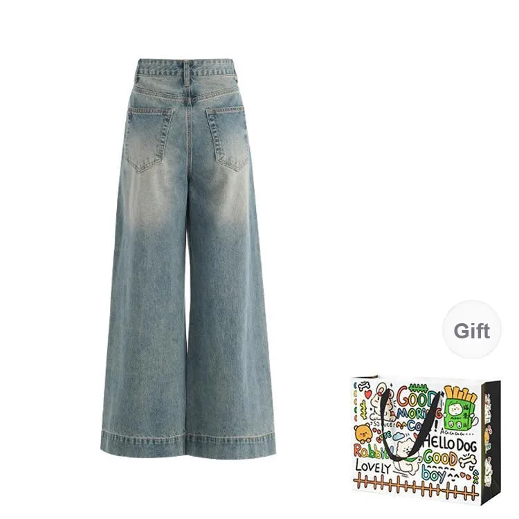 PZHK Jeans Women's Blue-1
