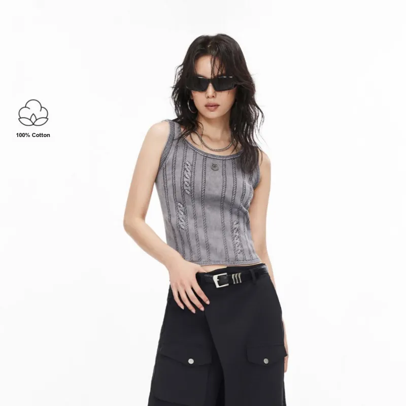 ONLY Tank Top Women's E40 Titanium Gray-2