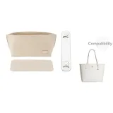 Glacier White Three-Piece Set (Old Version Shoulder Strap Pad+Liner+Bottom Pad)