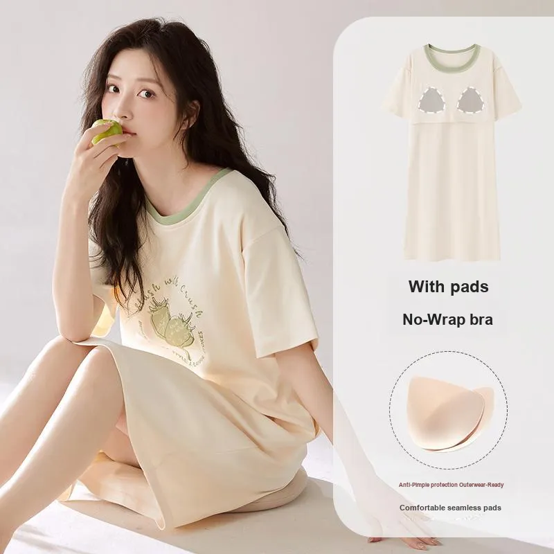 XIA.WA.ZHI.XIU Nightgown Women's Gift Box Set-1