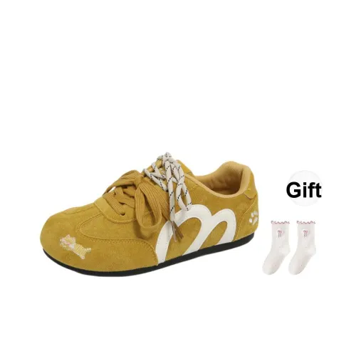 Happy Fish визуально увеличивает рост Низкие кроссовки для скейтбординга Женские