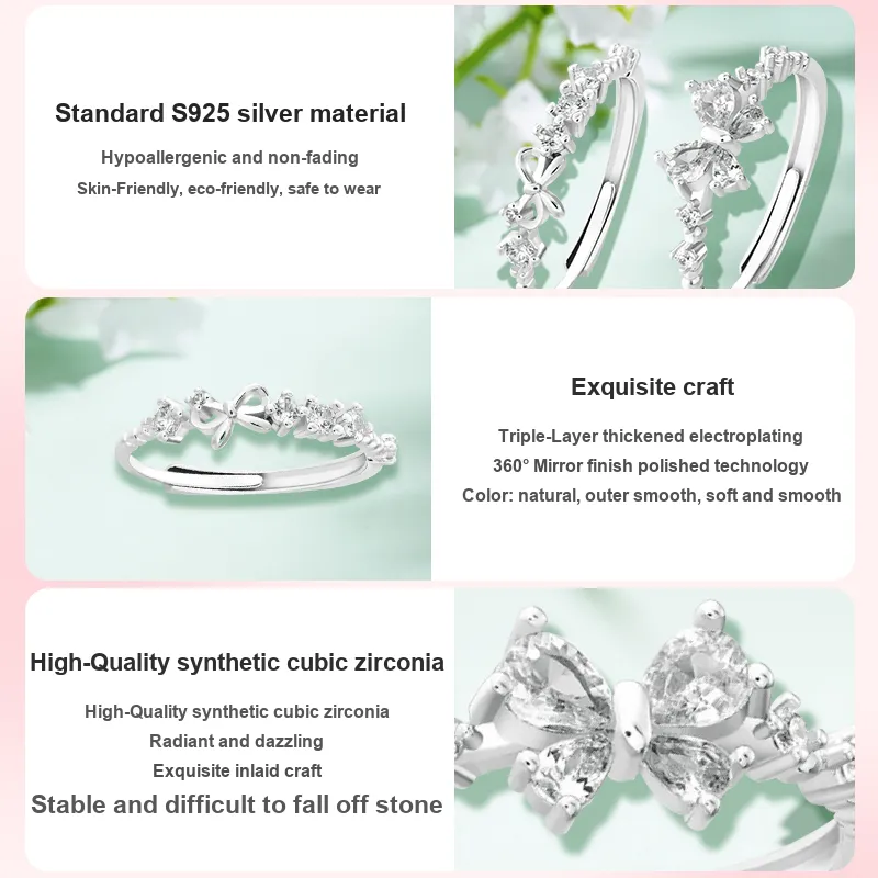 Disney S925 Silver Rings Women's-2