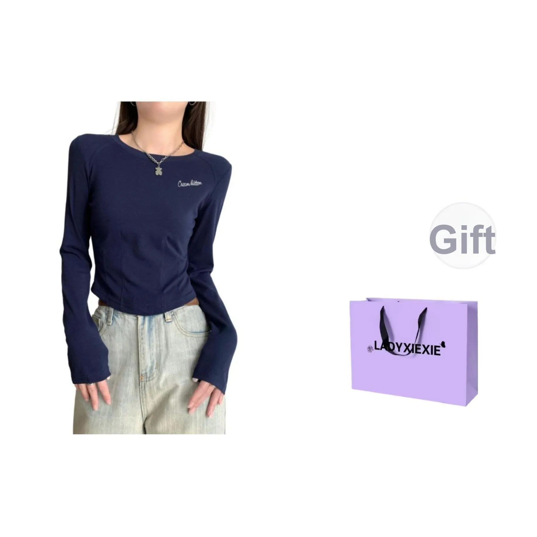 LADYXIEXIE Стандартная T-рубашка Женская