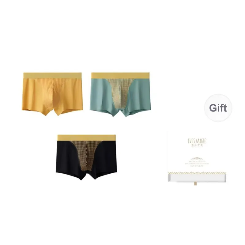 XIA.WA.ZHI.XIU Underpants Men's Box 3 Pack-5
