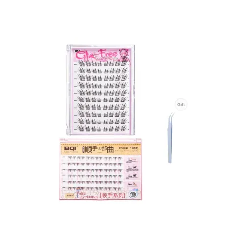 BQI Супермягкие нижние ресницы + Стиль Лисы Клей Бесплатно Искусственные ресницы Увеличивающие объем Стиль Естественный Длительные Стиль