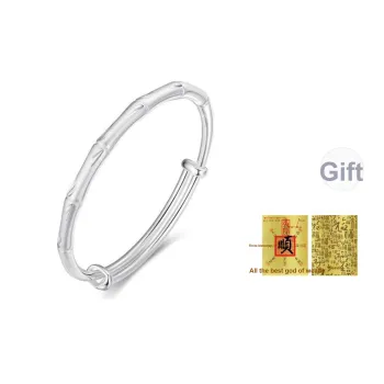 Bear Silversmith High Content Sterling Silver Sterling Silver Bangle Women's