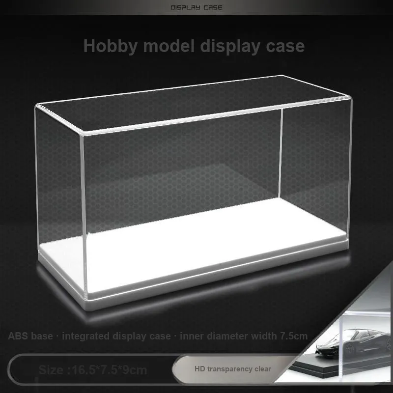 CHIYU Model Black Base Transparent Cover, Storage Display Case, Compatibility With Multiple Scales Model Accessories-18