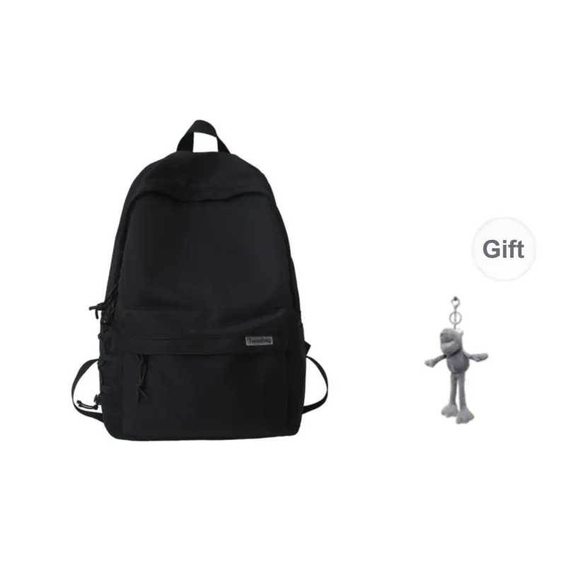 GOBLIN SHARKS 1759 Nylon Backpack Regular Unisex Black/White/Blue/Gray/Khaki/Green-0