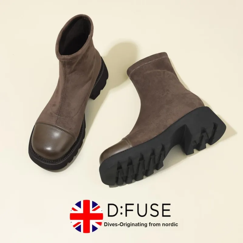 D:FUSE SCANDINAVIA Ankle Boots 5.5cm Women's-4