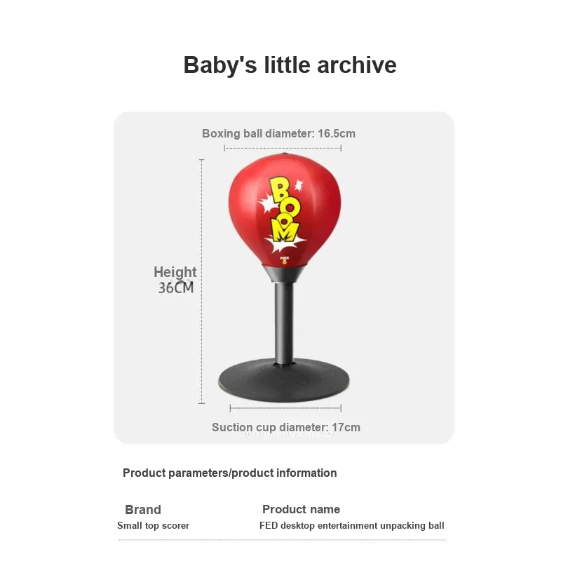 Papaison Speed Balls / Vent Balls PU Leather Stainless Steel EVA Foam Kids'-4