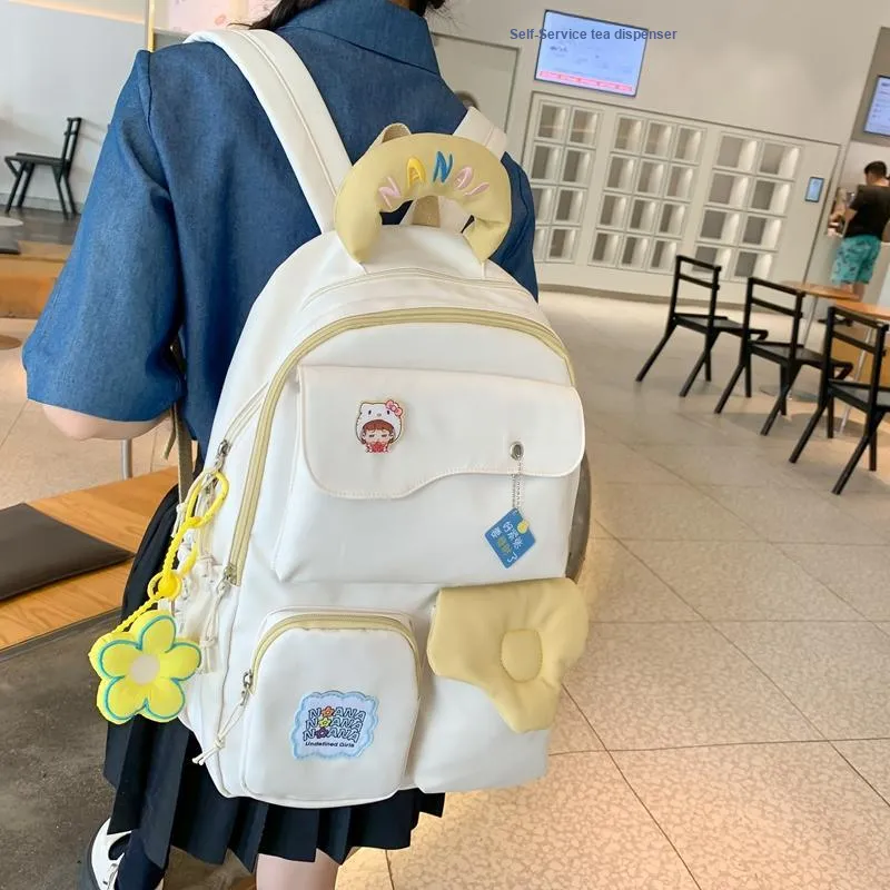 Wolfhorse Nylon Backpack Unisex Multicolor-9