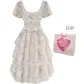 Pink Long Dress+Box