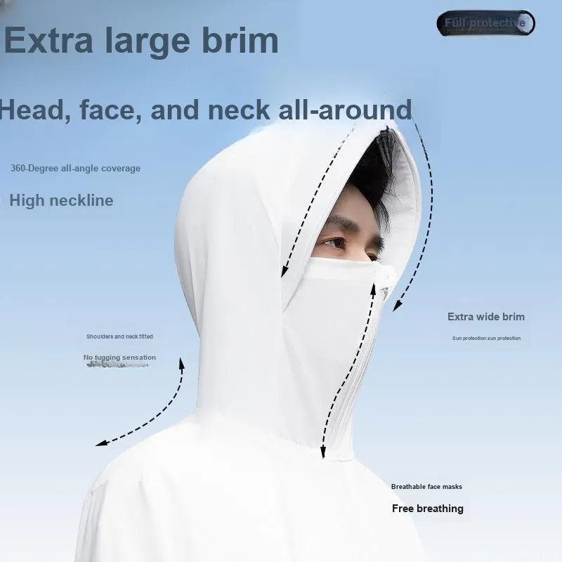 Tonlion Sun Protection Clothing Unisex-22