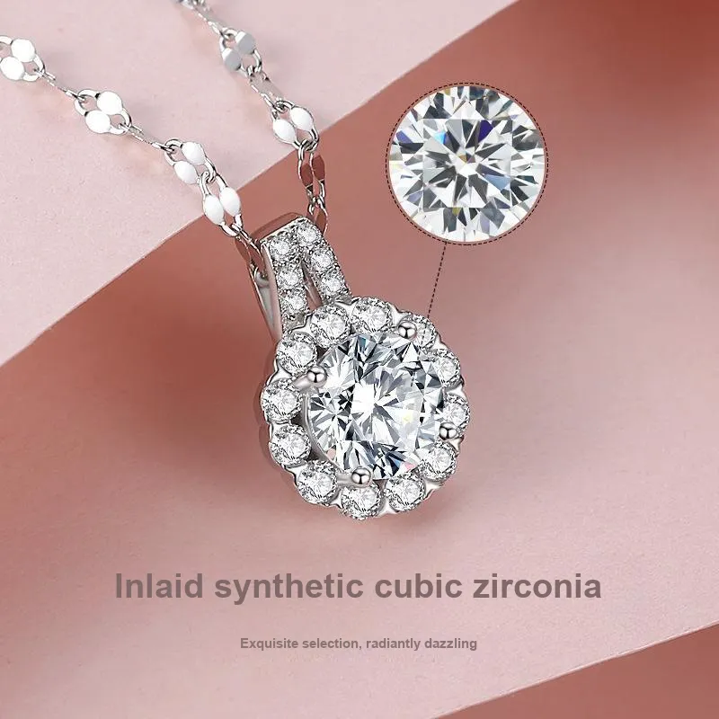 DIHUAJI S925 Silver Necklaces Women's-3