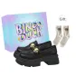 Matte+Exclusive Shoe Box+Gift Socks