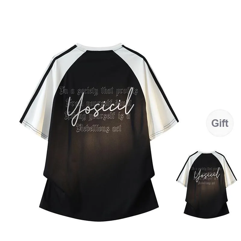 YOSICIL T Shirt Unisex Black White-6
