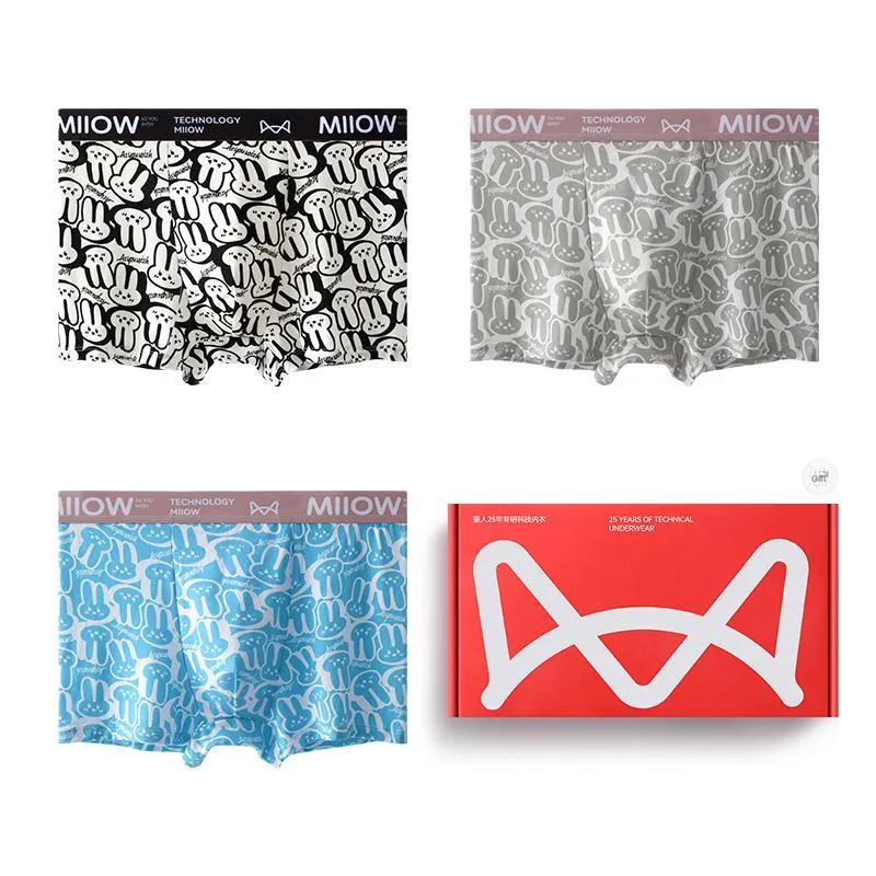 MIIOW Underpants Gift Box Set Men's 3 Pack-7