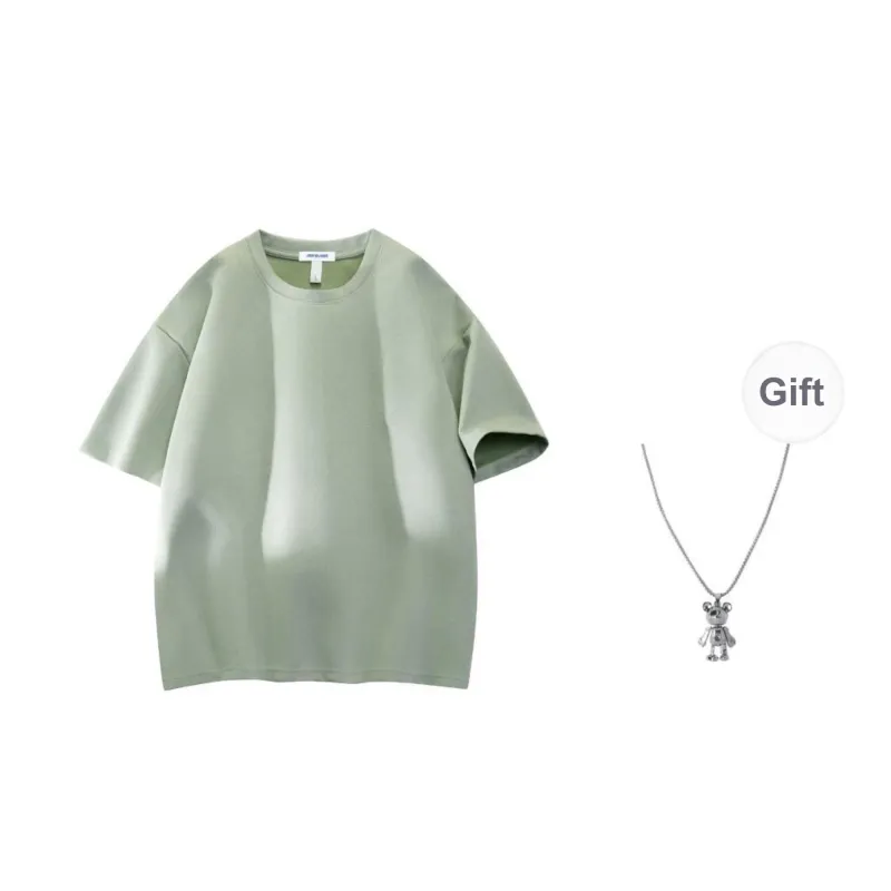 JEANSWEST T Shirt Comes With Bear Necklace Unisex-24