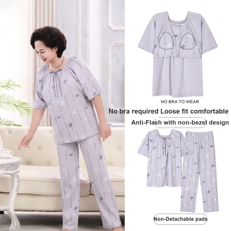 H YXIANG Women's Pajama Sets-12
